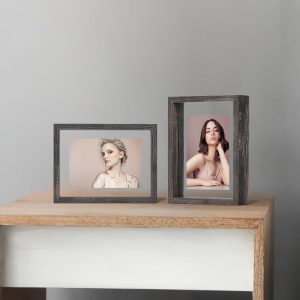 Afuly Floating Double-Sided Photo Frames with Tempered Glass Cover - Image 4