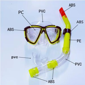 Set of swimming mask & sea ventilator 5+ - Image 4