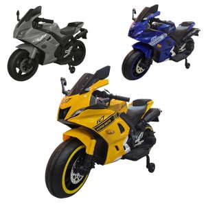 12-Volt R7 Kids Electric Motorcycle with Light & Music