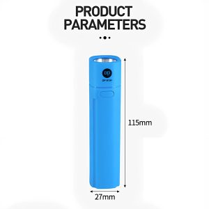DP-9184, Pocket Led Flashlight EDC Portable USB Rechargeable - Image 5