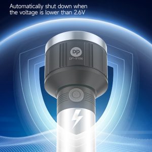 DP-9186, Camping Dimming Rechargeable Light Mini Led Flashlight Torch - Image 3