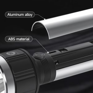 DP-9186, Camping Dimming Rechargeable Light Mini Led Flashlight Torch - Image 4