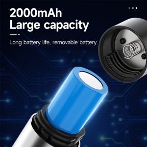 DP-9186, Camping Dimming Rechargeable Light Mini Led Flashlight Torch - Image 5