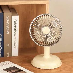 USB Rechargeable Desktop Fan - Image 3