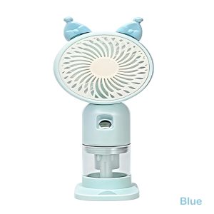 Rechargeable Handheld Fan with Water Nano Mist - Image 6