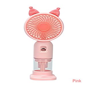 Rechargeable Handheld Fan with Water Nano Mist - Image 7