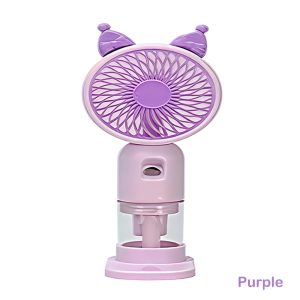 Rechargeable Handheld Fan with Water Nano Mist - Image 8