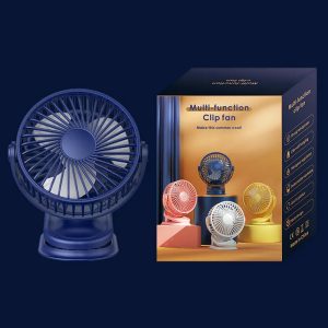 Turbo Table Clip Rechargeable Mini Fan 4000mAh Battery - Image 8