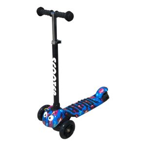 3-Wheels Kids Scooter - Random Color with LED Flashing Wheels - Image 5