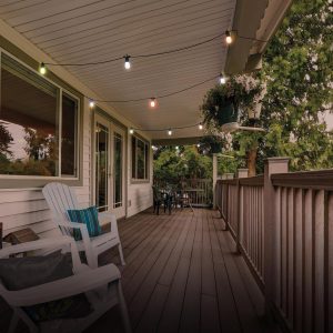 RiXME 10-m Outdoor Solar String Lights Waterproof IP67 10-Bulbs RGB Lights - Image 7