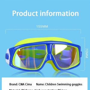 Anti-fog Swimming Goggles with Ear Plugs 4-16 Years - Image 7