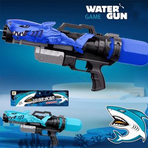 Shark Water Gun Toy for Kids - 70cm - Image 1
