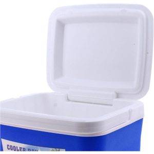 5-L Polyethylene Insulated Cooler Box With Carrying Handle - Blue - Image 3