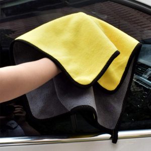 Microfiber Towel-Thick Lint Free Multipurpose Washing & Detailing - 30x40cm  800GSM - Image 9