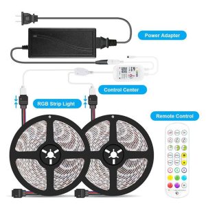 RiXME 10m LED Strip Lights RGB With Voice and Music Sync APP & Remote Control 24-Volt - Image 3