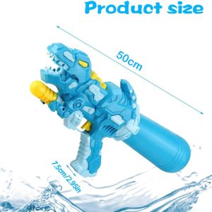 50-cm Dinosaur Water Gun for Children with Long Range up to 8-10 m as Long as Beach Water Fight Toy - Image 4