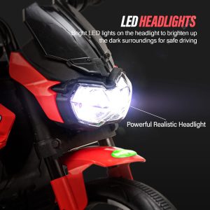Kids Electric Motorcycle with Light & Music 6-Volt - Image 3