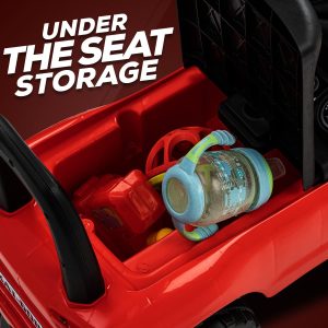 1-3 Years Rover Push Ride on Baby Car, Baby Ride on Car & Unnder-seat Box (W60 x D43 x H42)cm - Image 9