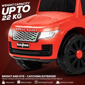 1-3 Years Rover Push Ride on Baby Car, Baby Ride on Car & Unnder-seat Box (W60 x D43 x H42)cm - Image 6