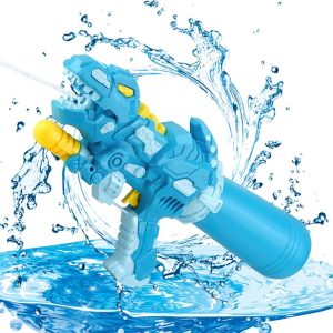 50-cm Dinosaur Water Gun for Children with Long Range up to 8-10 m as Long as Beach Water Fight Toy