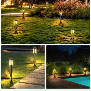 Solar Pathway Lights Outdoor Waterproof IP65 Bright Solar Landscape Lights - Image 9