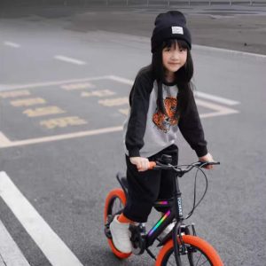 TOOKKE 16" Aluminium Black Bicycle - with LAVA LED Frame - Image 7
