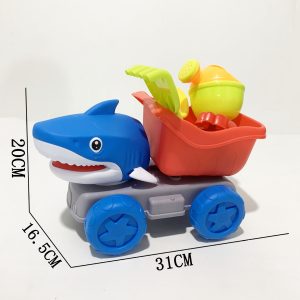 Sharks Truck Sand & Water Play Set for Toddlers & Children - 31cm - Image 4