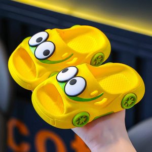 Children & Kids Big Eye Comfortable Soft Soled Slippers - Image 3