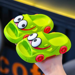 Children & Kids Big Eye Comfortable Soft Soled Slippers - Image 8