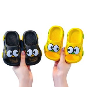 Children & Kids Big Eye Comfortable Soft Soled Slippers - Image 5