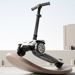 3-Wheels Gravity Steering 4 Adjustable Height Light Up Wheels Music Accompaniment for Preschoolers - Image 3