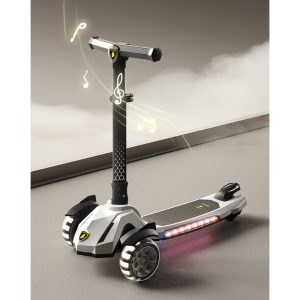 3-Wheels Gravity Steering 4 Adjustable Height Light Up Wheels Music Accompaniment for Preschoolers - Image 6