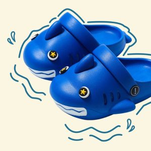 Kids Shark Slides, Cloud Shark Slippers for Boys Girls Toddler - Image 6