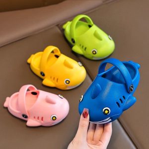 Kids Shark Slides, Cloud Shark Slippers for Boys Girls Toddler - Image 3