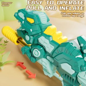 50-cm Dinosaur Water Gun for Children with Long Range up to 8-10 m as Long as Beach Water Fight Toy - Image 7