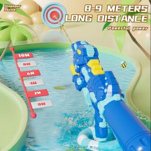 50-cm Dinosaur Water Gun for Children with Long Range up to 8-10 m as Long as Beach Water Fight Toy - Image 8