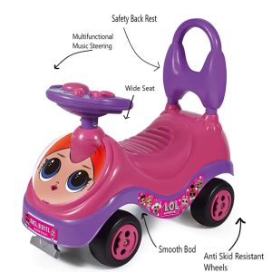 Ride On Push Rider for Babies with Music-LOL - Image 4