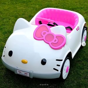 Stylish Kitty Ride-On with USB Music - 12V - Image 3