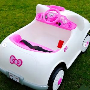 Stylish Kitty Ride-On with USB Music - 12V - Image 4