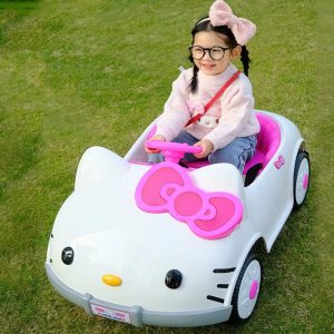 Stylish Kitty Ride-On with USB Music - 12V - Image 6