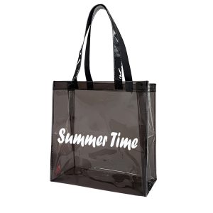 Summer Large Women Neon Transparent Beach Bag - Image 6
