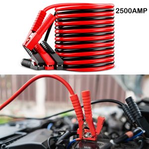 2500AMP Heavy Duty 12mm Jump Leads Professional Booster Cables for Cars & Vans