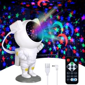 Astronaut LED Light Projector,Night Lights for Kids,