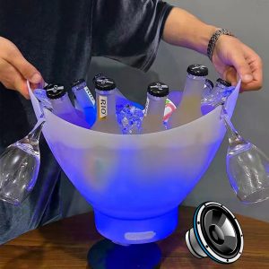 Bluetooth Speaker LED Ice Bucket 7-L