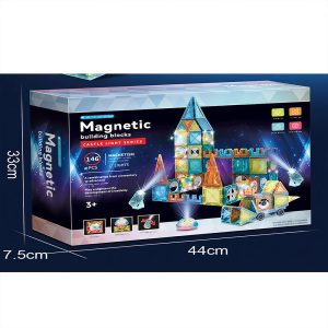 Magnetic Blocks - Build Mine Magnet World Set 146-Pcs - Image 2