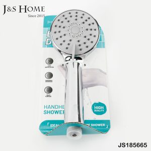 J&S 3-Pieces Shower Heads with Hose and Holder Set, Js185675 - Image 5