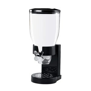 Single Cereal & Dry Food Dispenser Black - Image 4
