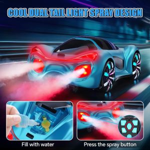 Remote Control Car,RC Drift Car 2.4GHz 360° Rotate RC Cars with Cool Lights, Music & Spray Effects - Image 7
