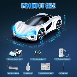 Remote Control Car,RC Drift Car 2.4GHz 360° Rotate RC Cars with Cool Lights, Music & Spray Effects - Image 4