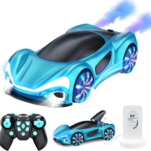 Remote Control Car,RC Drift Car 2.4GHz 360° Rotate RC Cars with Cool Lights, Music & Spray Effects